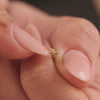 14 Karat Guld med Diamanter Diamant Blixt Piercing (0.01 ct) - 4