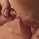Charm para Aro de Circonita con Flor