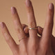 Diamond Curve Band Ring (0.02 ct)