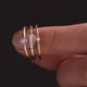 Mini Anillo Apilable de Diamante (0.02 ct)