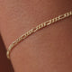 Bracelet Chaîne Fin Figaro
