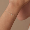 14 Karat Gold Heart Bracelet - 4