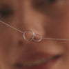 Oro Blanco de 14 Quilates Infinity Set - 8