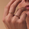 14 Karaat Goud Essential Duo Ring - 4