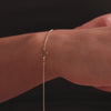 14 Karat Gold Bold Linked Infinity Bracelet - 4