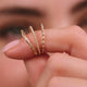 Essential Gedrehter Stapelring