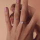 Diamond Graduated Ring (0.17 ct)
