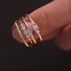 Diamond Gradueret Ring (0.17 ct)