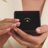 585er Gold mit Diamanten Diamant Halo Ring (0.05 ct) - 4