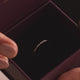 Diamond Threaded Stacker Ring (0.05 ct)