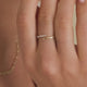 Diamant Claw Ring (0.10 ct)