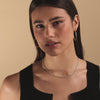 14 Karaat Goud Spiraal Tube Oversized Hoops (40 mm) - 5