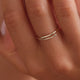 Open Spiral Ring