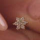 Diamond Flower Piercing (0.05 ct)