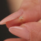Pavé Diamond Gwiazda Piercing (0.01 ct)