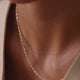 Dunne Gedraaide Koordketting