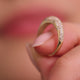 Pavé Zirkonia Dome Ring