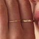 Stationed Diamond Stacker Ring (0.02 ct)
