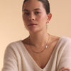 14 Karat Guld Round Edge Small Huggie Hoops (10 mm) - 4