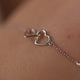 Linked Heart Armband