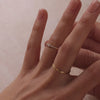 14 Karat Gold with Diamonds Diamond Radiance Ring (0.09 ct) - 4
