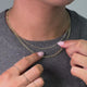 Stationed Spheres Necklace