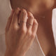 Four Prong Diamond Solitary Ring (0.05 ct)