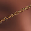 Oro 14 Carati Bracciale a Catena Intrecciato - 4