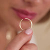 14 Karat Gold Open Beam Ring - 4