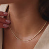 Or 14 Carats Set de Chaîne Box - 2