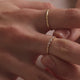 Cubic Zirconia Graduated Ring