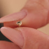 14 Karat Gold Puffy Heart Piercing - 4
