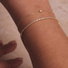 Oro de 14 Quilates con Diamantes Pulsera de Tenis con Diamantes (0.89 ct) - 4