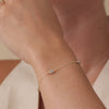 14 Karat Gold Satellite Bezel Set Cubic Zirconia Set - 4