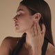 Ovale Toelopende Kleine Hoops (15 mm)
