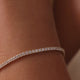 Zirkonia Tennisarmband (18.5mm)