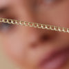 14 Karaat Goud Curb Schakelarmband - 4