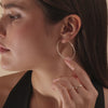 Oro de 14 Quilates Endless Hoops (40 mm) - 4
