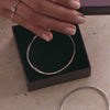 14 Karaat Witgoud Essential Bangle - 4