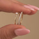 Four Prong Diamond Solitary Ring (0.10 ct)
