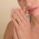 Illusion Set Diamant Ring (0.02 ct)