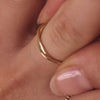 14 Karat Gold Entwined Dual Band Ring - 4