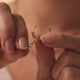 Stellar Hoop Charm
